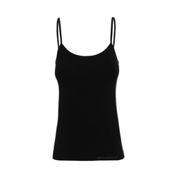 Koszulka Damska Camisole Comfort Cotton Brubeck Czarna (CM00210)