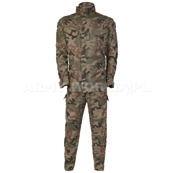 Polish Army Field Uniform Model 124 P/MON Set Of Shirt + Pants Genuine Military Surplus New