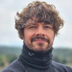 Komin Trekkingowy (100% Wełna Merino) Woolona Antracytowy