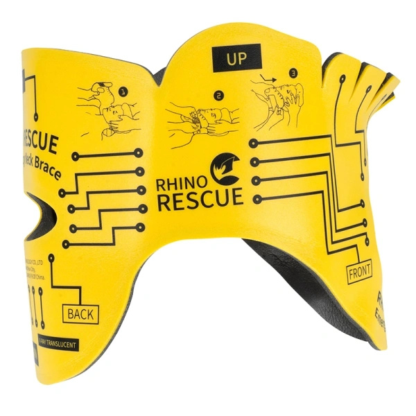 Kołnierz Ortopedyczny Rhino Rescue Neck Brace Szary