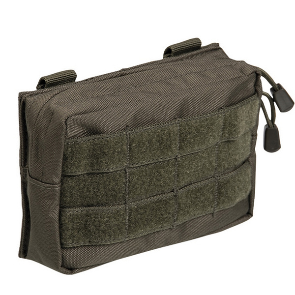 Horizontal Belt Pouch Molle Mil-tec SM Olive New  (13487001)