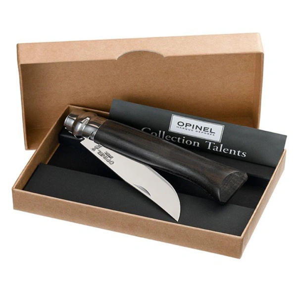 Nóż Składany OPINEL Luxury Ebony N°8 Box + Etui (001352)