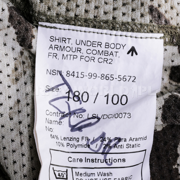 Koszula Pod Kamizelkę Brytyjska Armour Combat Shirt FR MTP Oryginał Demobil DB