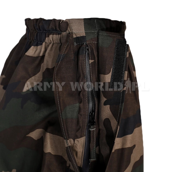 Spodnie Wodoodporne Holenderskie PWG Woodland Oryginał Nowe