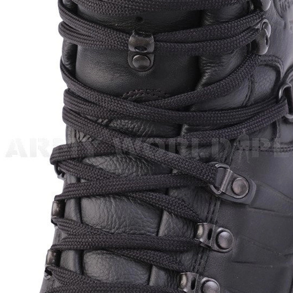 Buty Meindl MFS System Combat Extreme Kampfschuh Schwer Gore-tex Model 3705-01 Czarne Oryginał Demobil BDB
