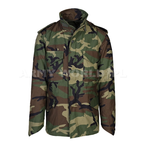 Military Field Jacket Model M65 Woodland Nyco  Mil-Tec TESSAR.INC