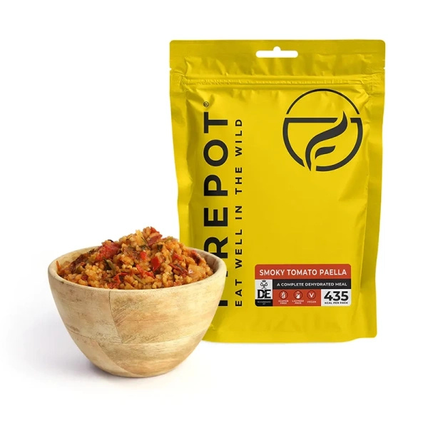 Danie Liofilizowane Paella Z Wędzonymi Pomidorami 135g FIREPOT