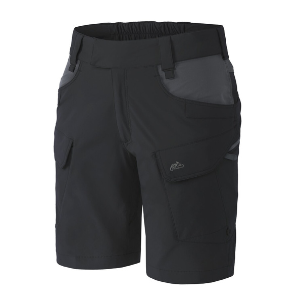 Bermudy / Krótkie Spodnie Damskie Outdoor Tactical Pants OTP 8.5" Helikon-Tex Czarne / Shadow Grey (SW-OTS-VL-0135A)