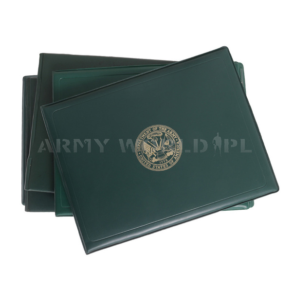 Case / File For Documents US Army Olive Original Used