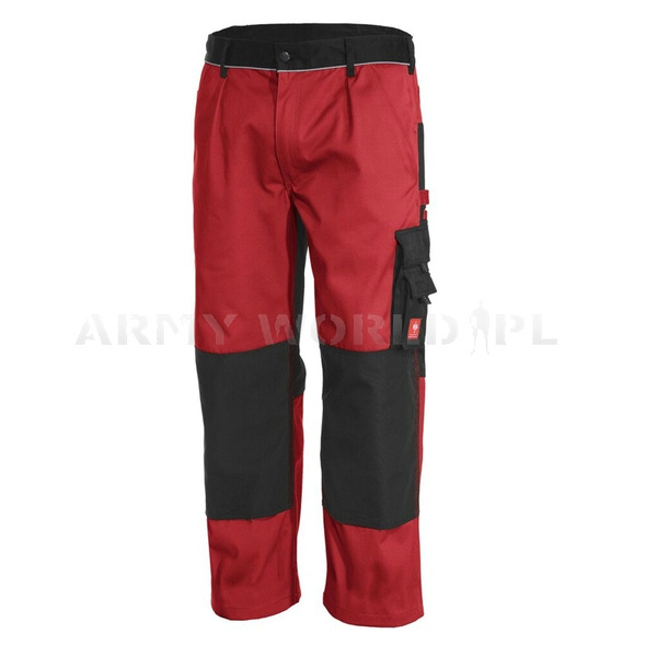 Workwear Pants Engelbert Strauss Image Red Original Used II Quality