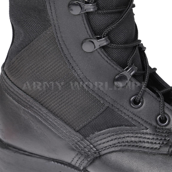 US ARMY Boots Spike Protective Jungle Altama / Wellco Black Original New - Set Of 10 Pairs