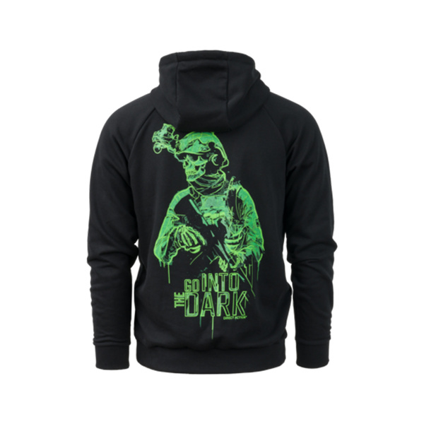 Bluza Hoodie Into The Dark Direct Action Czarna (HO-DAID-CTB-BLK)