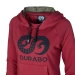 Bluza Damska Z Kapturem Outdoorowa Super Hoodie Max Durabo Beetroot Red