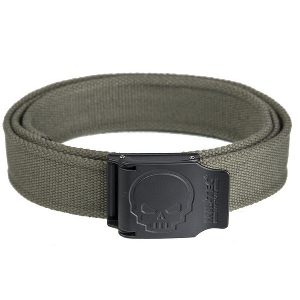 Pas Parciany SKULL  Mil-tec Olive (13171501)