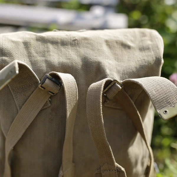 Plecak Holenderski Brezentowy Coyote Oryginał Demobil BDB