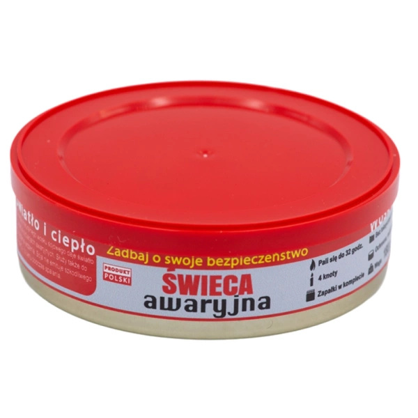 Świeca Awaryjna Sojowa Haske Pro 180g