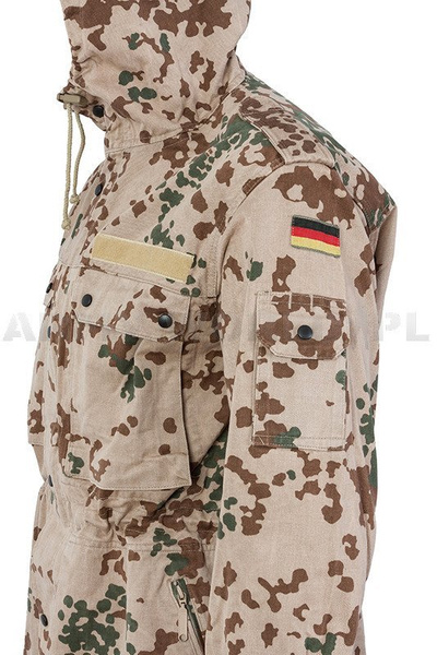 Kurtka Wojskowa Parka Desert Pustynna Tropentarn Bundeswehr Oryginał Demobil BDB