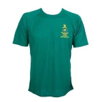 T-shirt Termoaktywny Coolmax Z Naszywką CTCRM  Zielony Demobil DB