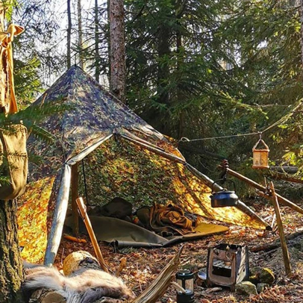 Namiot Pyramid Tent DD Hammocks Multicam