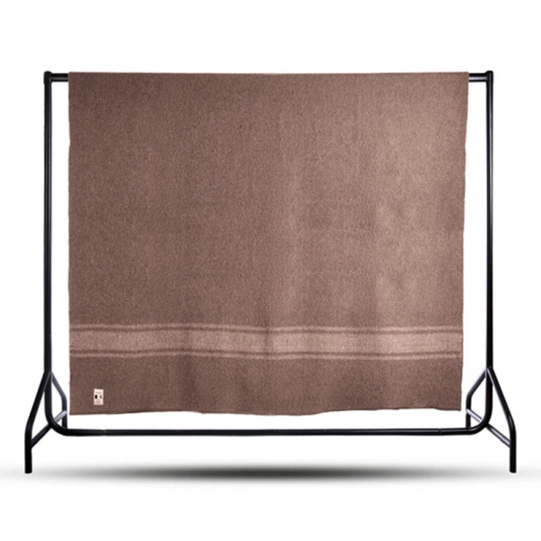 Koc Wełniany Włoski 155x200 Brązowy Mil-tec (14428809)