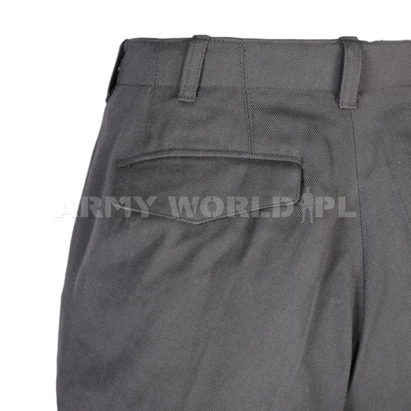 Military Austrian Elegant Trousers Thicker Version Grey Genuine Military Surplus 