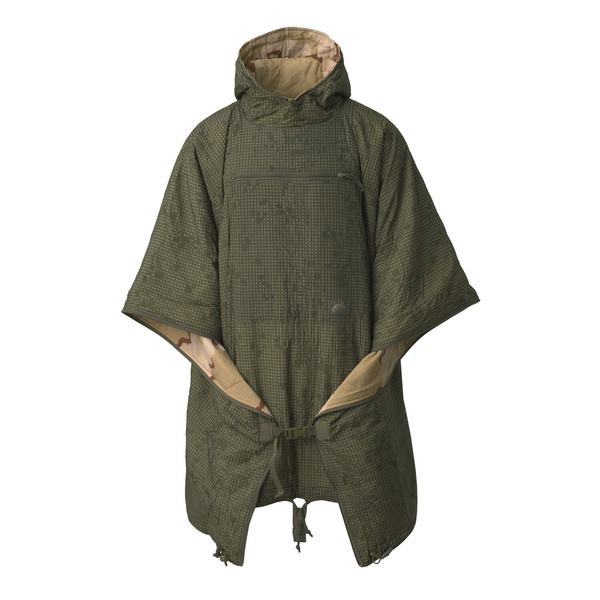 Poncho SWAGMAN ROLL Reversible Helikon-Tex Mitchell Camo Leaf / Mitchell Camo Clouds (PO-RSR-NL-1C1DA)