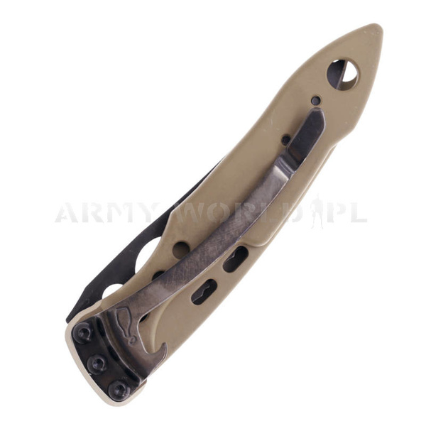 Nóż Składany Skeletool KBx Leatherman® Coyote Tan (832615)