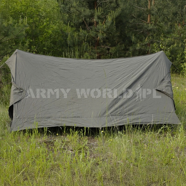 Namiot Wojskowy Brezentowy Francuski Oryginał Demobil DB