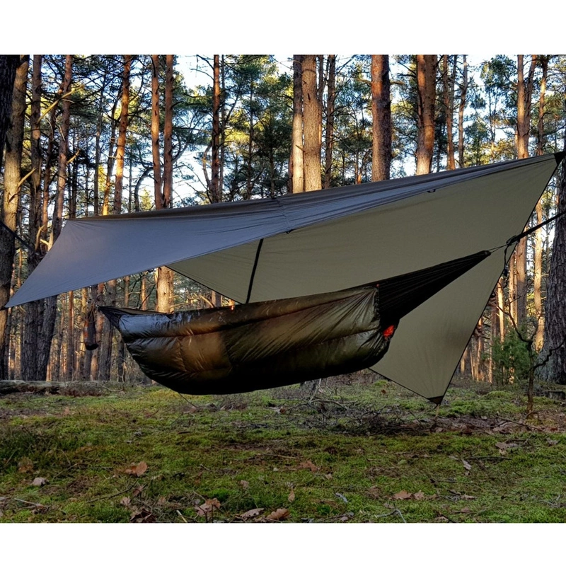 Ultralight Tarp 3 x 2 m Bushmen Olive New | SURVIVAL \ Bivouac