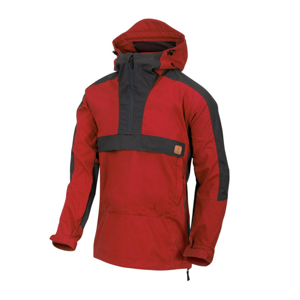 Kangaroo Anorak / Jacket WOODSMAN® Helikon-Tex Crimson Sky / Ash Grey (KU-WDN-DC-8385A)