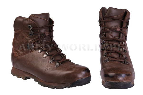 Military Leather ITURRI Patrol Boot Brown Original Used