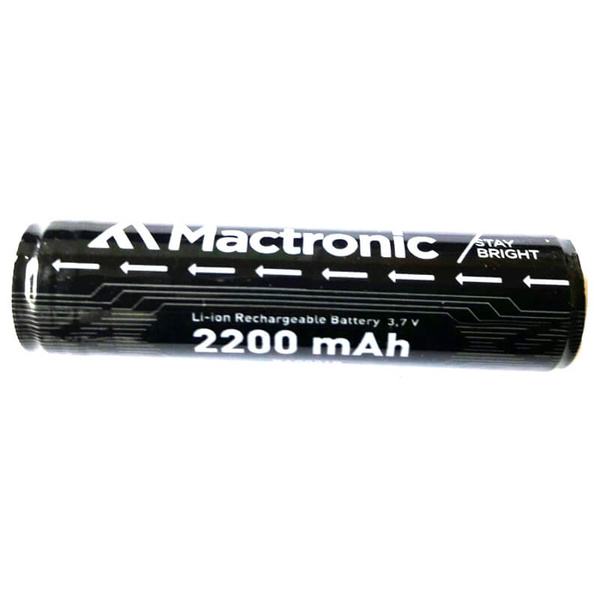 Rechargeable Batter 18650 2200mAh With USB Mactronic