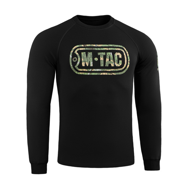 Bluza Raglanowa Logo M-Tac Czarna (20511002)