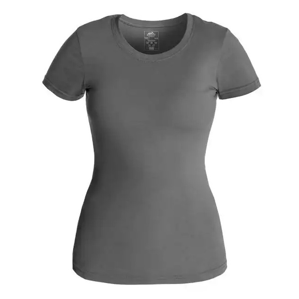 Women's T-shirt Organic Cotton Slim Helikon-Tex Shadow Grey (TS-TSW-OS-35)