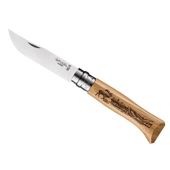 Nóż Opinel 8 cm składany nr 9 nierdzewny OPINEL