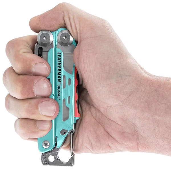 Multitool Leatherman Signal Aqua Stainless + Futerał (833187)