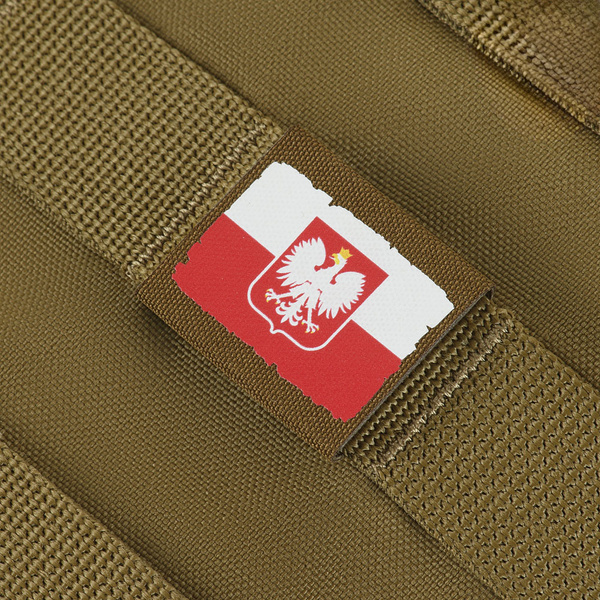 Naszywka MOLLE Patch Flaga Polska M-Tac Coyote (51281205)