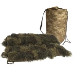 Siatka Maskująca Ghillie Cover Anti Fire 140x100 cm Mil-Tec Woodland