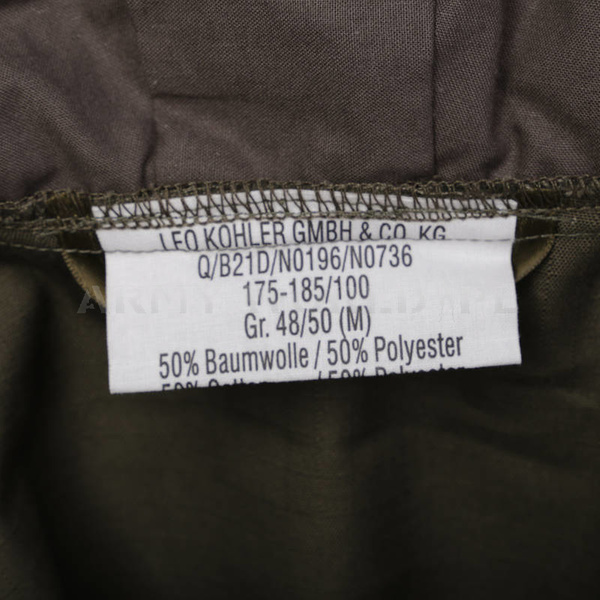Parka Smock KSK Ripstop Special Forces Jacket Bundeswehr Leo Köhler Black Original New