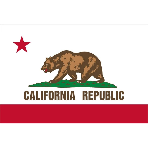 Flaga California Republic 100 x 150 cm Fosco (447200)