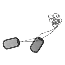 Dog Tag Stainless Steel Helikoin-Tex (NS-NS1-SS-15)