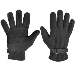 Rękawice Polarowe Z Membraną Texar Czarne (09-FLE-GL)