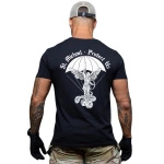 T-Shirt St. Michael Brothers In Arms Czarny