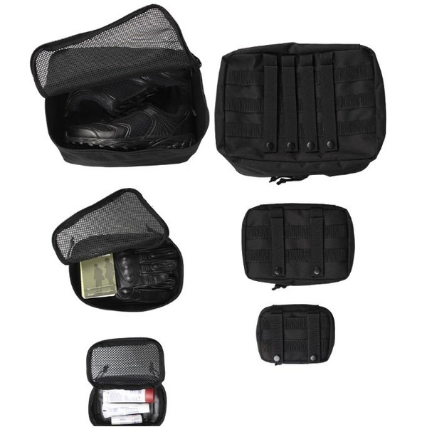 Zestaw Kieszeni - Organizer Pouch- Set Mil-tec Czarny (16003802)