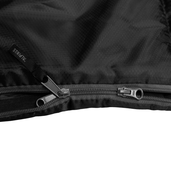 Śpiwór Typu Kołdra Alpinus Warm 1350 Czarny