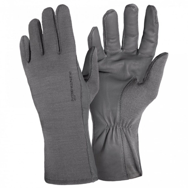 Rękawice Taktyczne LONG CUFF PILOT  Pentagon Wolf Grey (P20011)