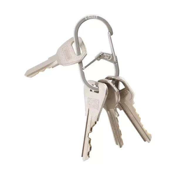 G-Series Dual Chamber Carabiner #3 Nite Ize Silver (GS3-11-R6)
