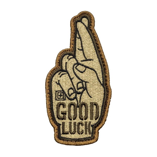Naszywka Good Luck 2.0 Patch 5.11 Brown (82093-108)