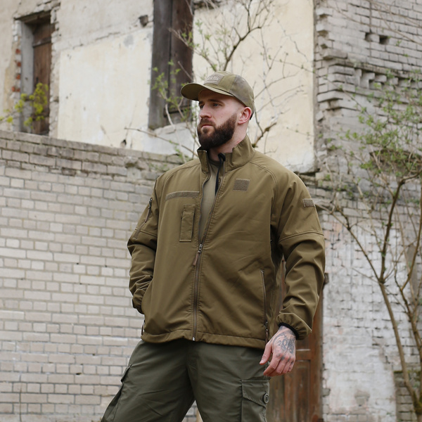 Kurtka Wojskowa Softshell Holenderski KPU Coyote Oryginał Demobil BDB