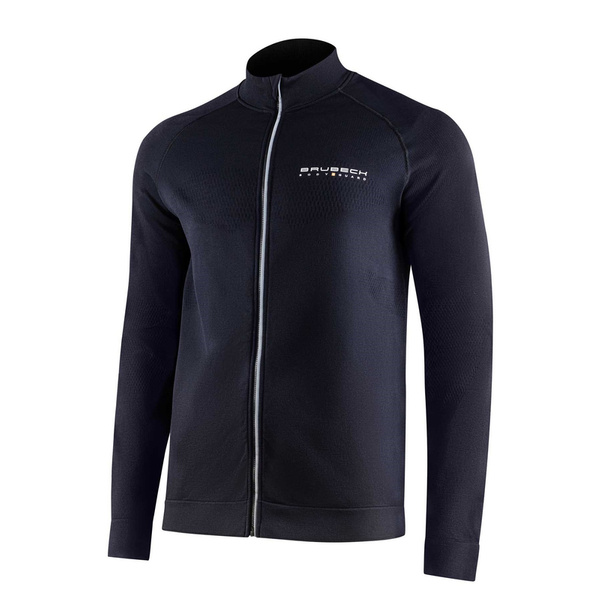 Bluza Termoaktywna Męska Athletic Brubeck Czarna (LS1408M)